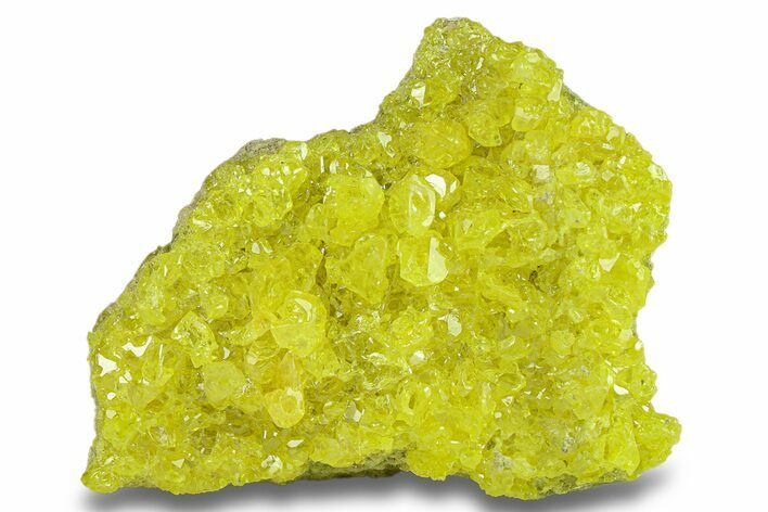 Bright-Yellow Sulfur Crystals - Bolivia #301876